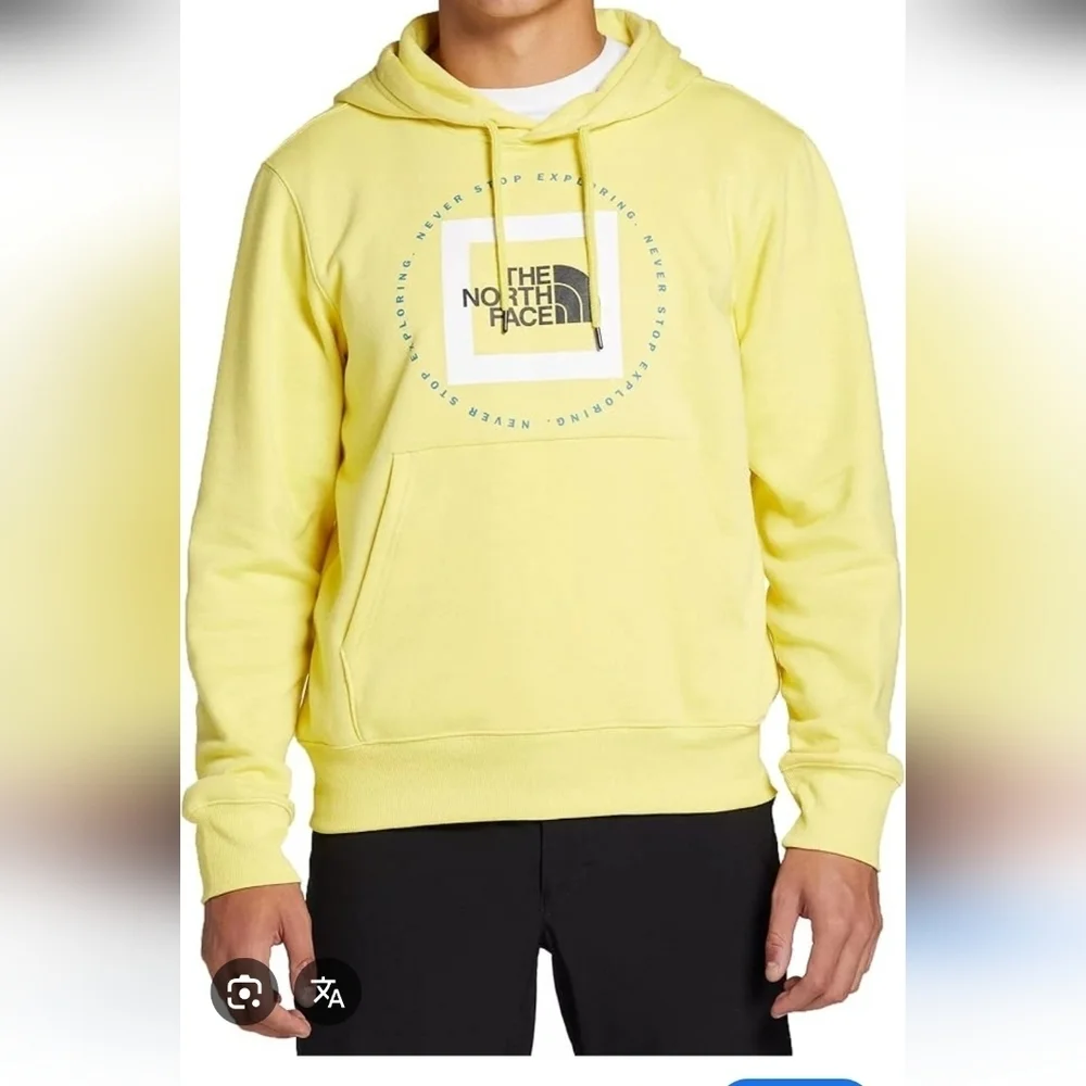 The North Face Yellow Hoodie for Men